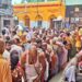 Pilgrims performing Pind Daan rituals at Sita Kund and Ram Gaya in Gaya during the ninth day of Pitru Paksha Mela, continuing the tradition started by Mata Sita for Raja Dashrath.