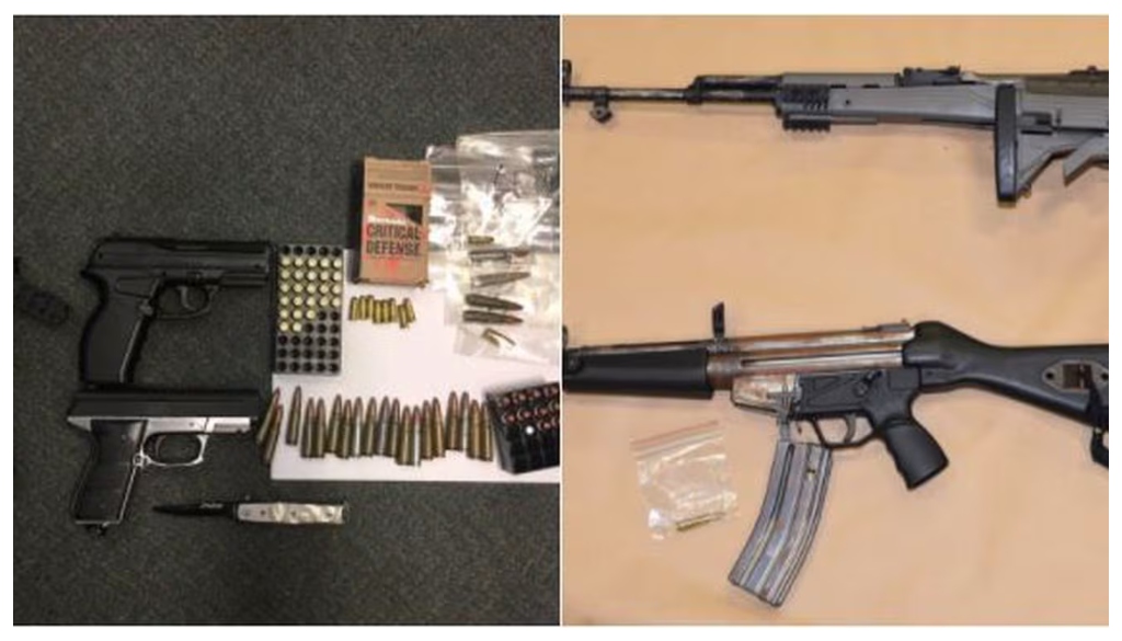 Police Seize 3 Rifles and 5 Pistols in Patna Sand Ghat Raid