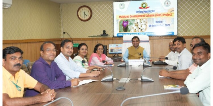 Bihar Agricultural University Launches Roadmap to Make Makhana a Global Superfood