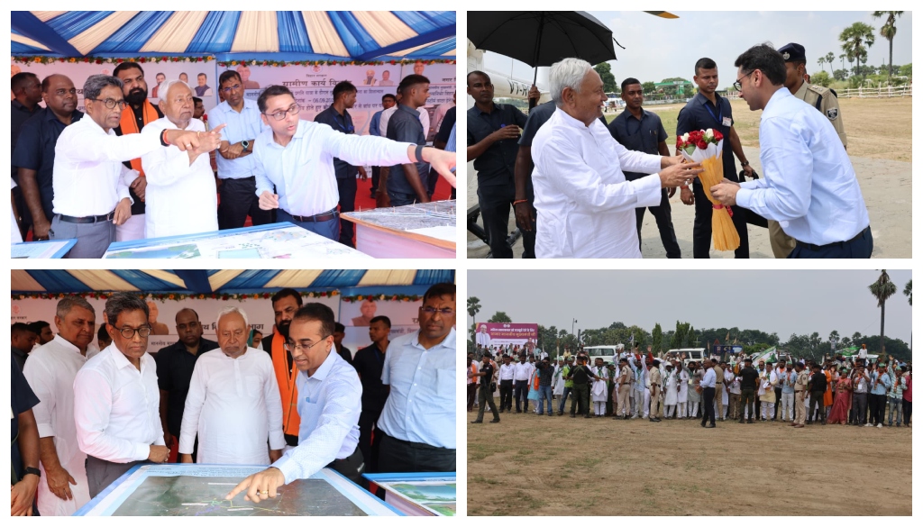 Bihar CM Launches 432 Development Schemes Worth Over Rs 740 Crore in Bhojpur