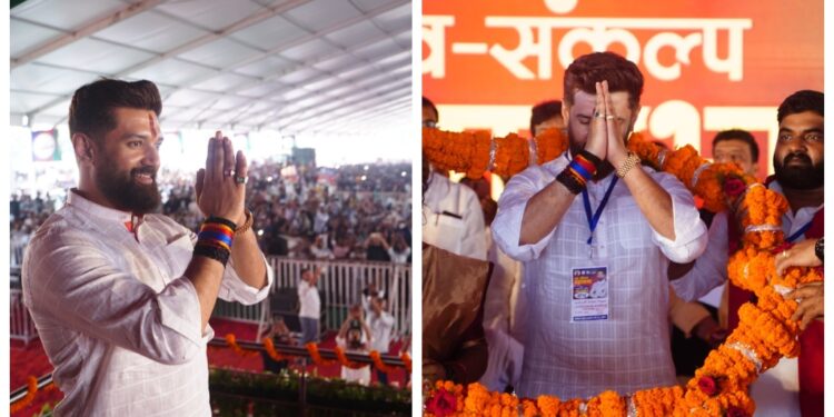 Chirag Paswan Rallies in Purnia, Slams Rivals and Pushes ‘Bihar First’ Amid NDA Seat-Sharing Tussle