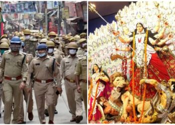 Bihar Steps Up Security for Durga Puja: 16,000 Idols Installed, 24-Hour Patrols and Social Media Watch in Place