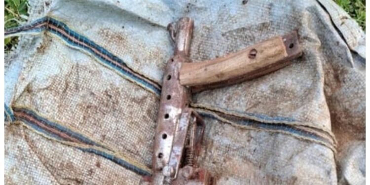Automatic Carbine Seized in Gaya Raid on cc Hideout