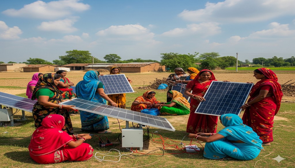 J-WIRES Brings Solar Power and Self-Reliance to Rural Women in Bihar