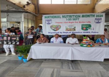 Complete Nutrition, Healthy Life: IGIMS Patna Marks Nutrition Month with Warning on Lifestyle Diseases