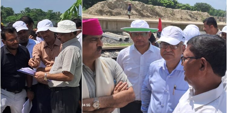 New Amha Pipra-Triveniganj Rail Section Inspected, Boosting Connectivity in Bihar