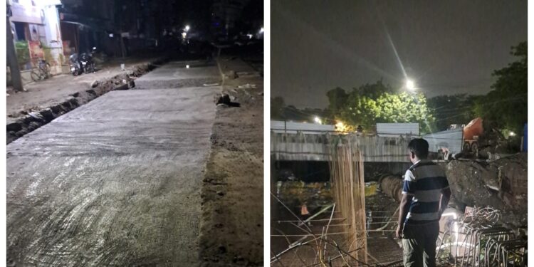 Patna’s Mandiri Nala Gets a Smart Makeover with Night-Time Construction Push