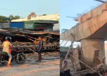 Under-Construction Railway Bridge Collapses in Nalanda, Six Workers Injured