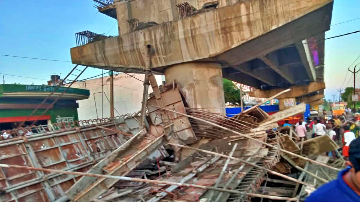 Under-Construction Railway Bridge Collapses in Nalanda, Six Workers Injured
