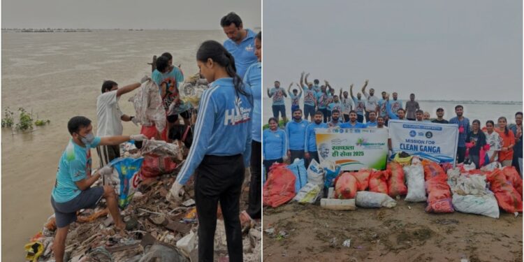 356kg Waste Pulled Out of Ganga at Patna Ghat as ‘No Plastic Fantastic’ Drive Begins