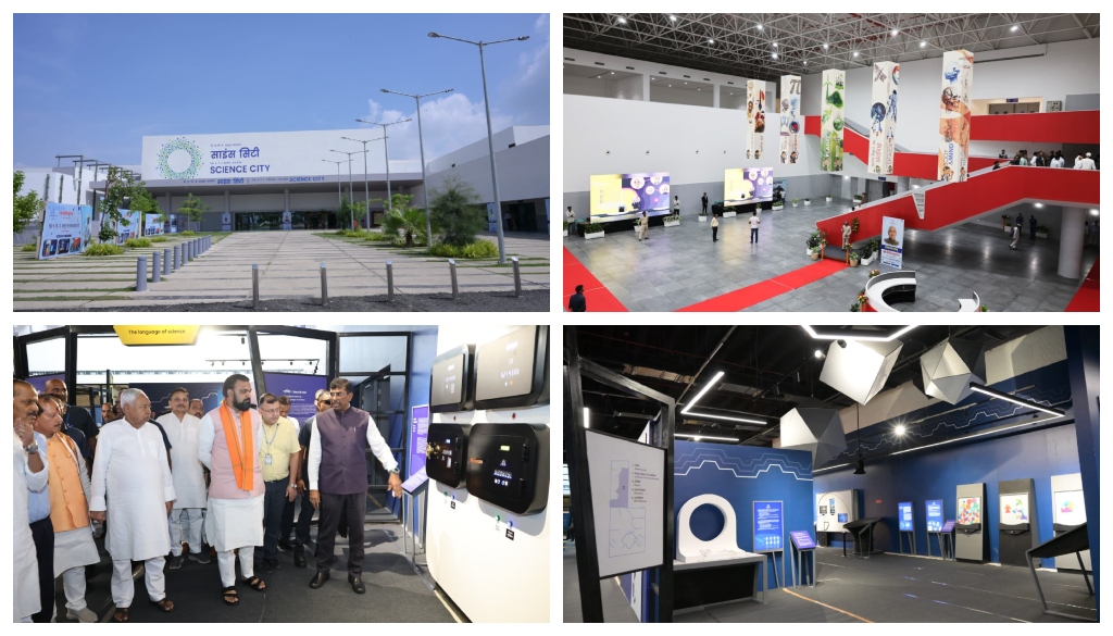 Bihar CM Nitish Kumar Inaugurates State-of-the-Art Dr. A.P.J. Abdul Kalam Science City in Patna