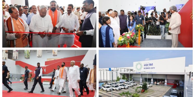 Bihar CM Nitish Kumar Inaugurates State-of-the-Art Dr. A.P.J. Abdul Kalam Science City in Patna
