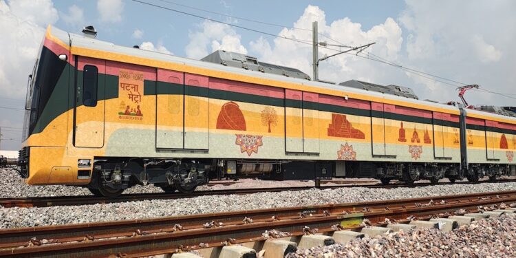 Patna Metro Set to Roll Out Tomorrow Between Bairiya ISBT and Bhootnath Station