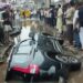 Car Plunges Into Pothole in Patna’s New Market, Two Passengers Rescued Safely