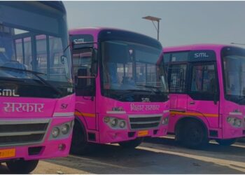 Pink Buses Become First Choice for Thousands of Women Commuters in Patna