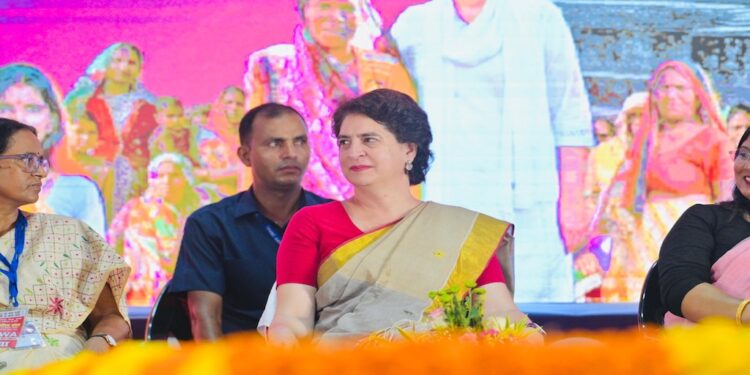 Priyanka Gandhi Urges Bihar Women to ‘Recognise Their Power’ at Patna Event