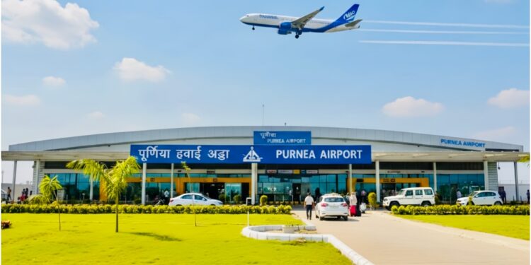 Ranchi–Purnia Flight to Start Three Days a Week from September 17