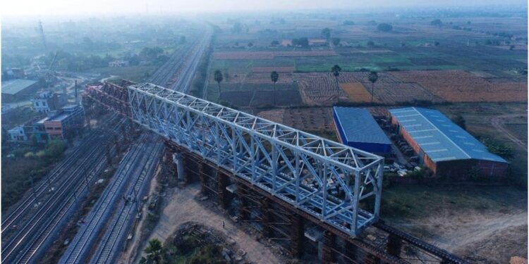 Sasaram Rail Flyover Work 80% Complete, Train Services to Begin Soon