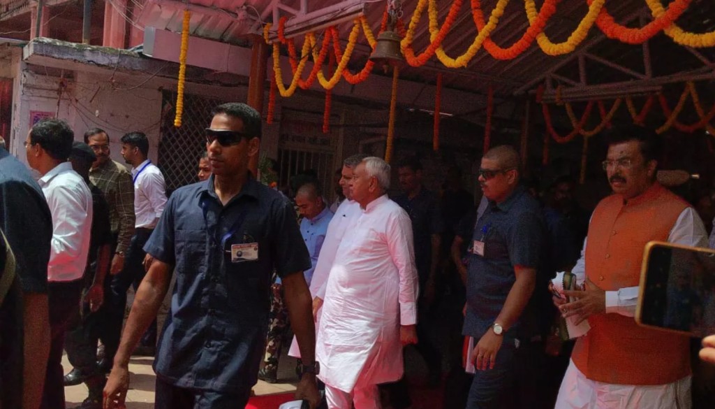 Bihar CM Nitish Kumar Visits Gayaji to Oversee Pitru Paksha Mela Preparations