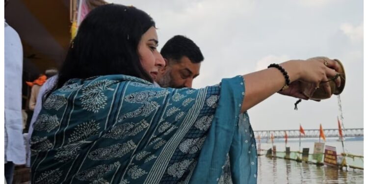 Pitru Paksha Mela: Sushma Swaraj’s daughter Bansuri performs shraddha in Gaya