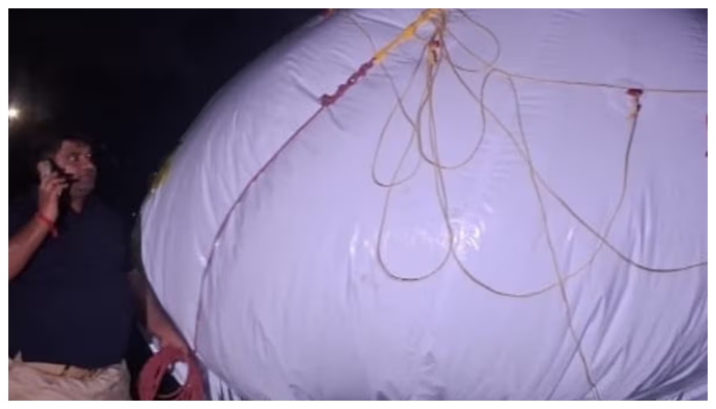 Mysterious Parachute Discovery Triggers Panic in Chhapra Amid Terror Alert