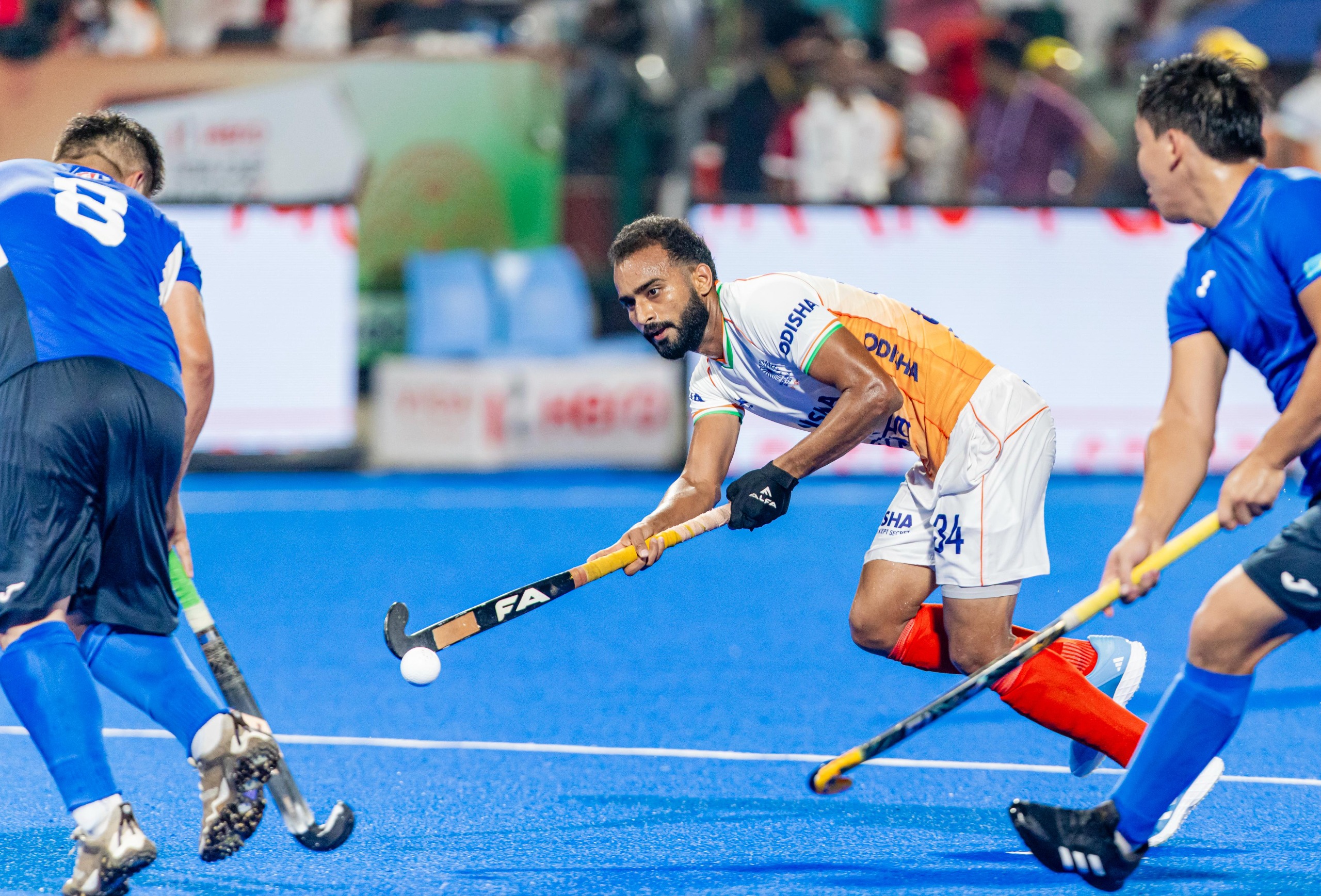India Thrash Kazakhstan 15-0 In Men’s Asia Cup Hockey as Three Players Net Hat-Tricks
