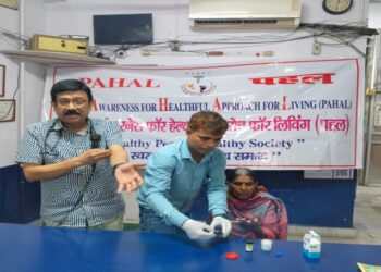 Expert Highlights Differences Between Glucometer and Lab Blood Sugar Readings at Free Diabetes Camp in Patna