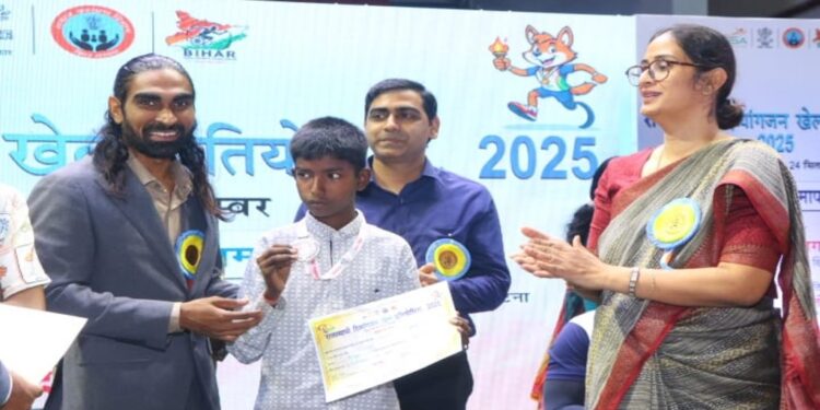 Bihar Government Honours Differently-Abled Athletes as State-Level Para-Sports Meet Concludes in Patna