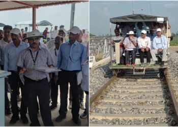 Safety Commissioner Inspects New Asthawan-Barbigha-Sarsa Jamalpur Rail Section