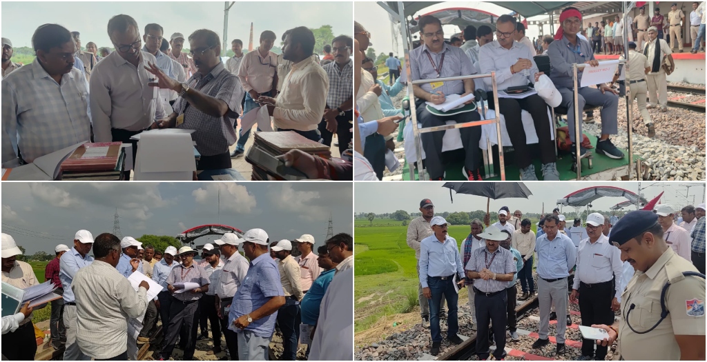 Safety Commissioner Inspects New Asthawan-Barbigha-Sarsa Jamalpur Rail Section