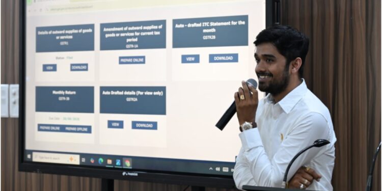 Patna Women’s College Hosts Practical GST Return Filing Workshop for Commerce Students