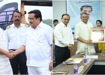 Kosi-Mechi Link Project Gets Major Boost as Union Ministers Join Bihar’s Water Resources Team for Aerial Survey