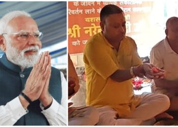 BJP leaders and workers performed havan and special prayers at Gaya’s Maa Mangala Gauri Temple, wishing the Prime Minister long life and continued leadership.