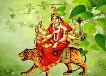 Third Day of Sharad Navratri Marked by Worship of Goddess Chandraghanta, Symbol of Courage and Humility
