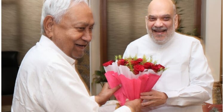Amit Shah Reaffirms Nitish Kumar’s Leadership, Says NDA Will Choose Bihar CM After Elections