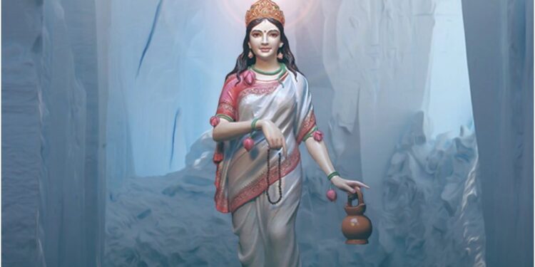 Navratri 2025: Devotees Worship Goddess Brahmacharini on Second Day of Celebrations, Symbol of Austerity and Strength