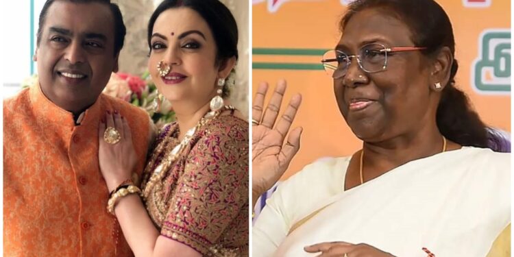 President Murmu and Mukesh Ambani Likely to Visit Gaya for Pitra Paksha Rituals