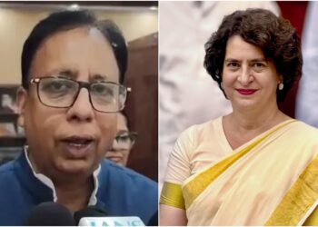 BJP MP Sanjay Jaiswal Mocks Priyanka Gandhi’s Bihar Visit, Targets Opposition Manifesto