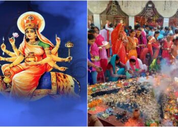 Sharad Navratri Day 5: Worship of Goddess Kushmanda as Rare Chaturthi Tithi Aligns with Vishakha Nakshatra and Auspicious Yogas