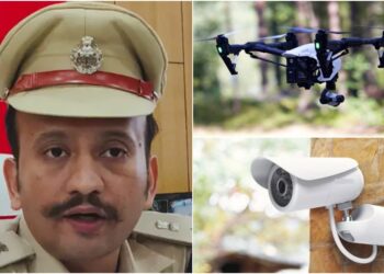 Patna on High Alert for Navratri as 7,200 Officers Deployed with Drones and CCTV Surveillance