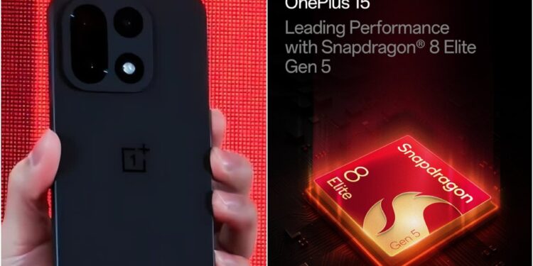 OnePlus 15 First Look Revealed with Snapdragon 8 Elite Gen 5 and 165Hz Display
