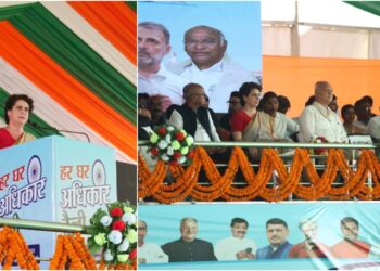 Priyanka Gandhi Attacks NDA in Bihar, Says State ‘Now Only Produces Labourers’ After 20 Years of ‘Vote-Rigging’ Rule