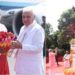 Vice President C.P. Radhakrishnan Visits Bihar to Attend Unmesa Literature Festival and Maa Chamunda Temple, Praises Chhath Puja