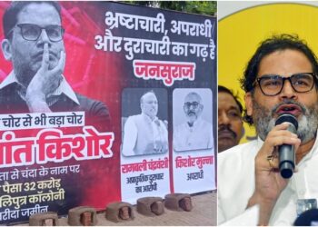 Anonymous Posters in Patna Accuse Prashant Kishor of Dubious Land Deal