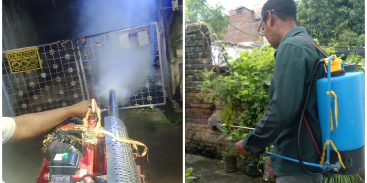 Patna Municipal Corporation Launches Citywide Dengue Prevention Drive with 375 Anti-Larva Teams and Door-To-Door Spraying