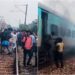 Fire in Brake Shoe Sparks Panic on Buxar–Tata Express as Passengers Leap to Safety