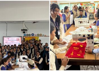 Patna Women’s College Fashion Department Hosts Workshop on Automatic Sewing Machines