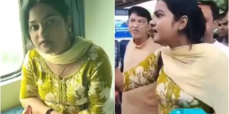Bihar Teacher Threatens Train Ticket Examiner in Viral Video, Released After Paying Fine
