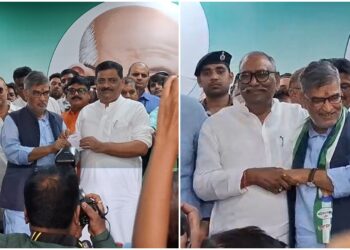 Former MP Arun Singh Joins CM Nitish’s Party with Son, Set to Contest Assembly Elections on JDU Ticket