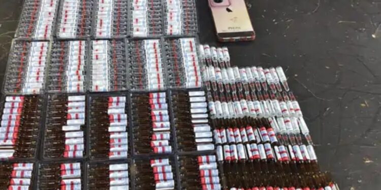 900 Narcotic Needles Seized Again in Patna: One Arrested from Slum with Rs 36,000 Cash and Mobile Phone